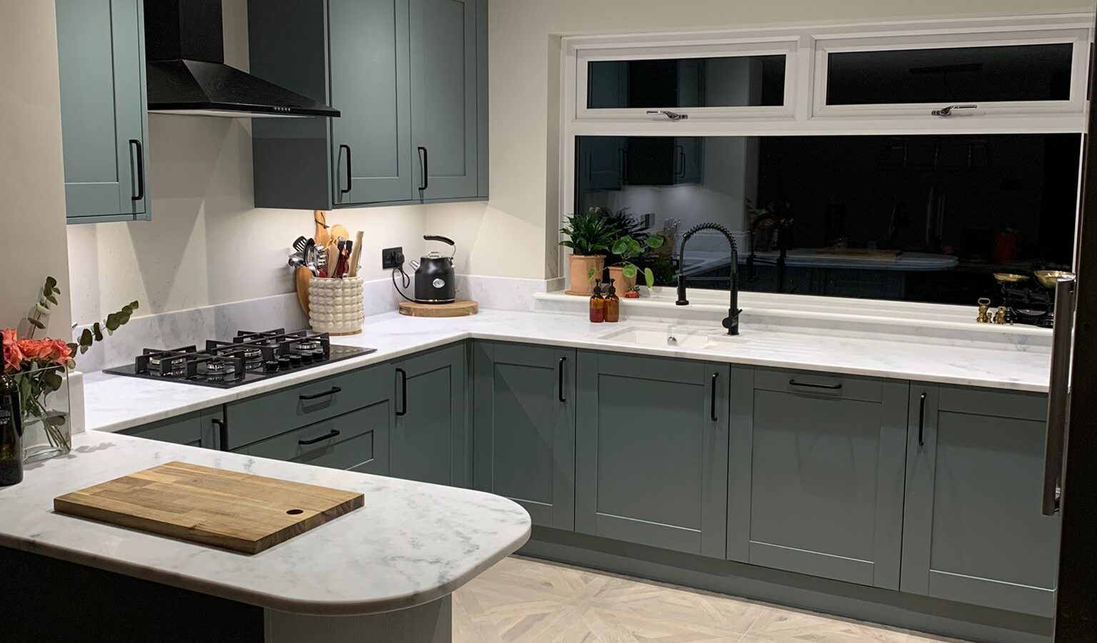 A Kitchen To Entertain In